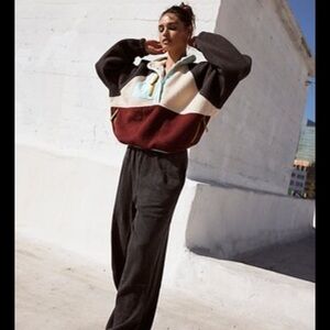 Free People FP Movement Hit The Slopes Colorblock Pullover